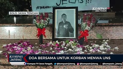 Doa Bersama Untuk Korban Menwa UNS