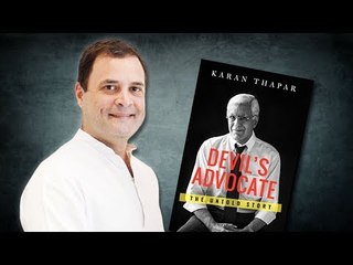 'Design of our politics is confrontational': Rahul Gandhi at Karan Thapar's book launch
