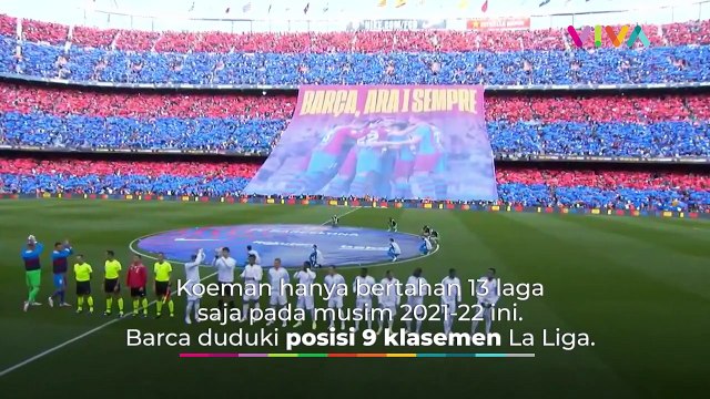 Pelatih yang Mengusir Messi dari Barcelona Akhirnya Dipecat