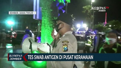 下载视频: Gelar Tes Swab Antigen Secara Acak di Pusat Keramaian