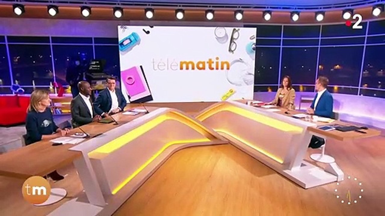 Thomas Sotto est absent de "Télématin" et c'est Damien Thévenot qui l'a remplacé - France 2
