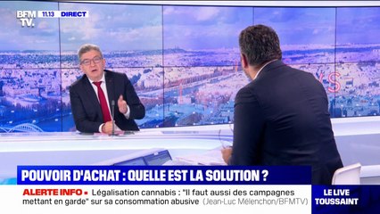 Jean-Luc Mélenchon: "Le deuxième tour, ce sera avec moi"