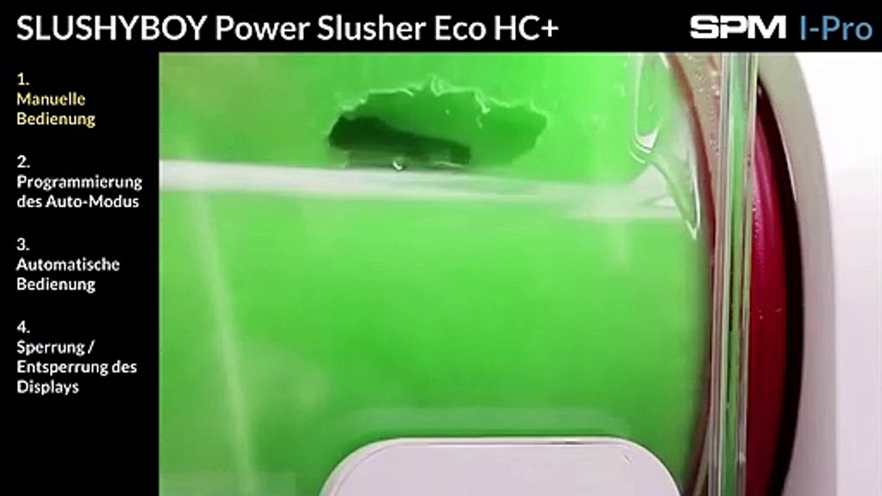 Bedienung & Programmierung Power Slusher Eco HC+