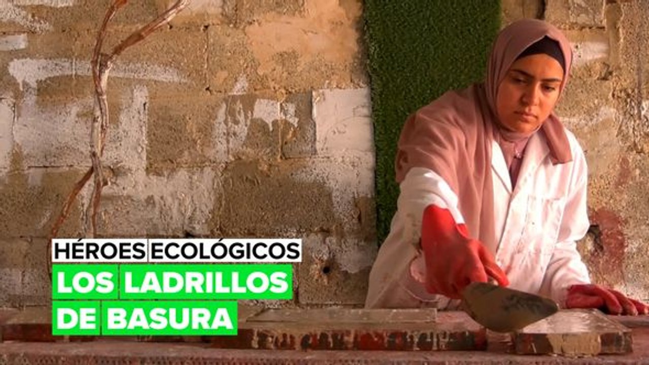 Héroes ecológicos: los ladrillos de basura