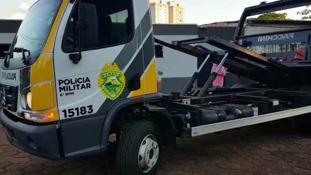 Motocicleta com alerta de furto é recuperada pela PM no Bairro Santa Felicidade