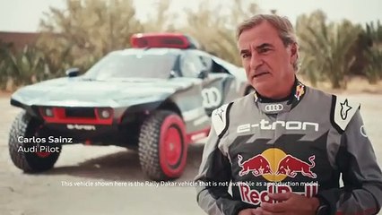 Teste Audi RS Q e-tron - Dakar