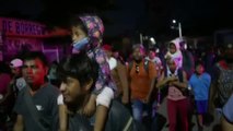 Miles de migrantes cruzan México en busca del sueño americano