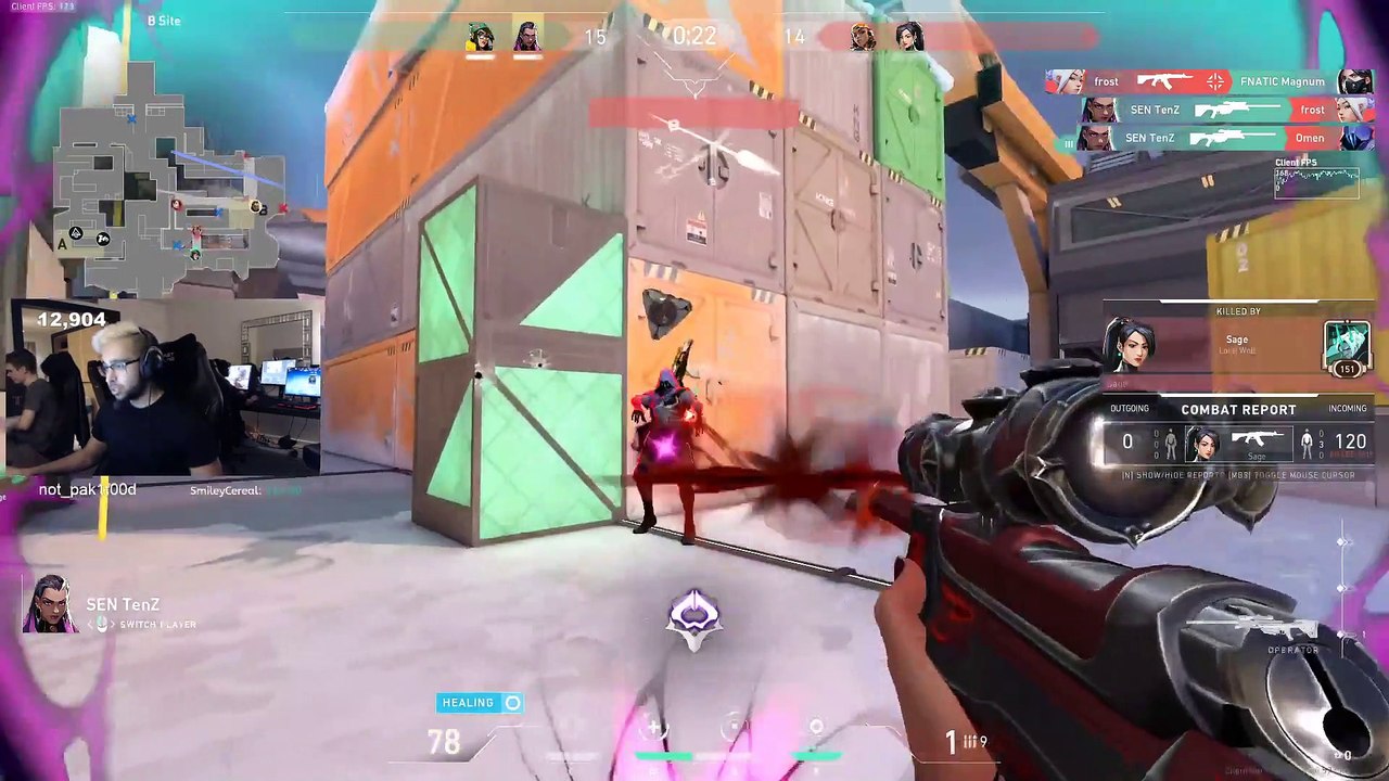TenZ fade away win