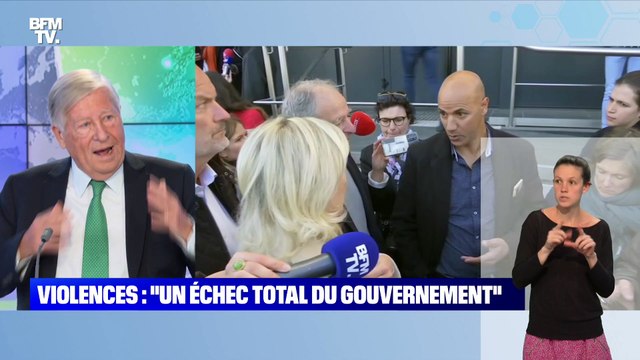 Violences : Le Pen charge le gouvernement - 28/10