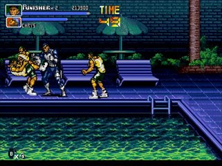The Punisher online multiplayer - megadrive