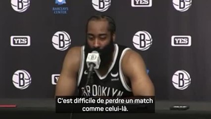 Nets - Harden : "Nous sommes frustrés"