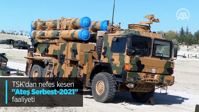 TSK'dan nefes kesen Ateş Serbest-2021 faaliyeti