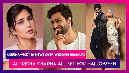 Katrina Kaif & Vicky Kaushal In The News Over Wedding Rumours; Ali Fazal & Richa Chadha Give Couple Goals With Halloween-Themed Photo Shoot