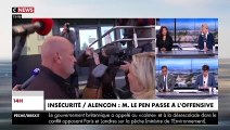 Regardez Marine Le Pen interpellée par un jeune lors de sa visite à Alençon: 