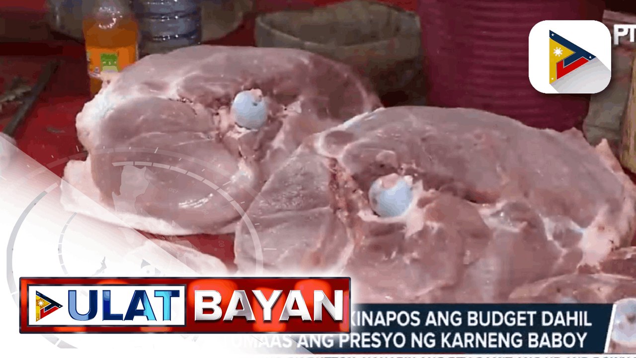 Ilang mamimili sa QC, kinapos ang budget dahil muling tumaas ang presyo ng karneng baboy