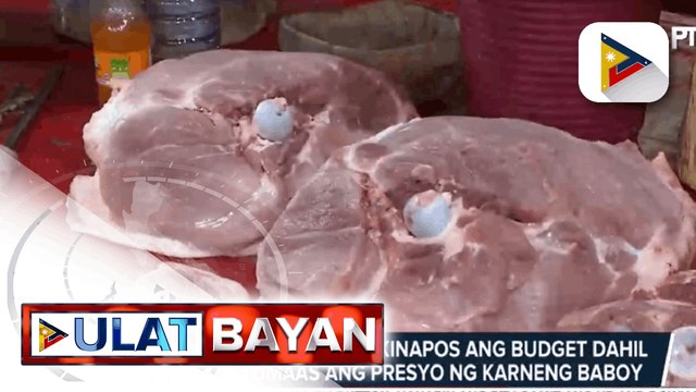 Ilang mamimili sa QC, kinapos ang budget dahil muling tumaas ang presyo ng karneng baboy