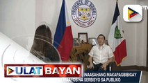 Pres. Duterte, pangungunahan ang pagpapasinaya sa pitong pantalan sa Bohol na bukas; Pitong pantalan sa Bohol, inaasahang makapagbibigay ng mas maayos na serbisyo sa publiko