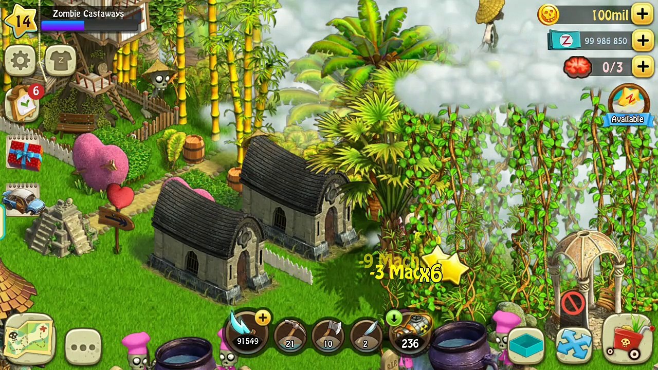 Zombie Castaways (MOD, Unlimited Money) 4.37.1 free on android