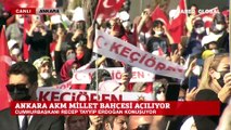 Cumhurbaşkanı Erdoğan: İstanbul Atatürk Havalimanı’na millet bahçesi kuruyoruz