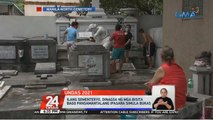 Ilang sementeryo, dinagsa ng mga bisita bago pansamantalang ipasara simula bukas | 24 Oras