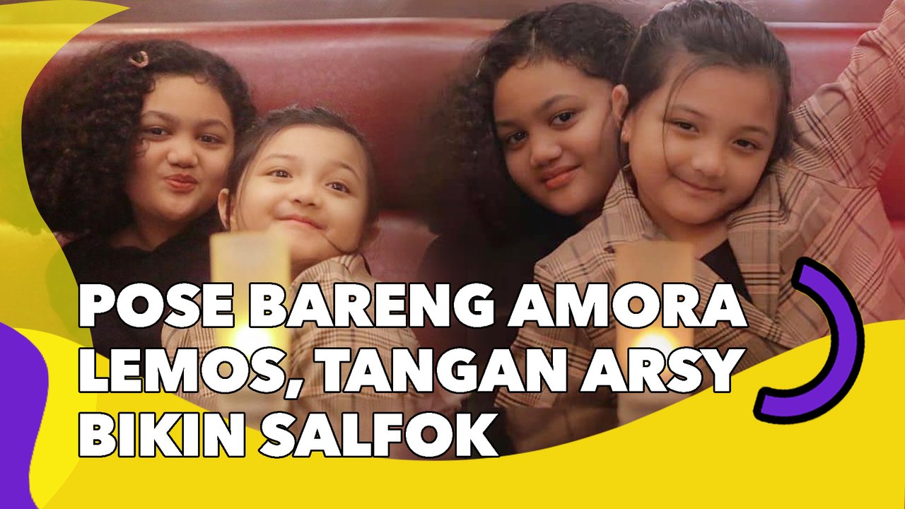 Pose Bareng Amora Lemos, Tangan Arsy Hermansyah Bikin Salfok