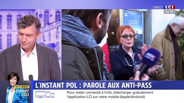 Collabos , Allez vous faire foutre ... : Paul Larrouturou diffuse sur LCI les insultes reçues des anti-passe