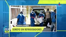 Cámaras frigoríficas de SEMEFO Acapulco llevan 3 meses descompuestas