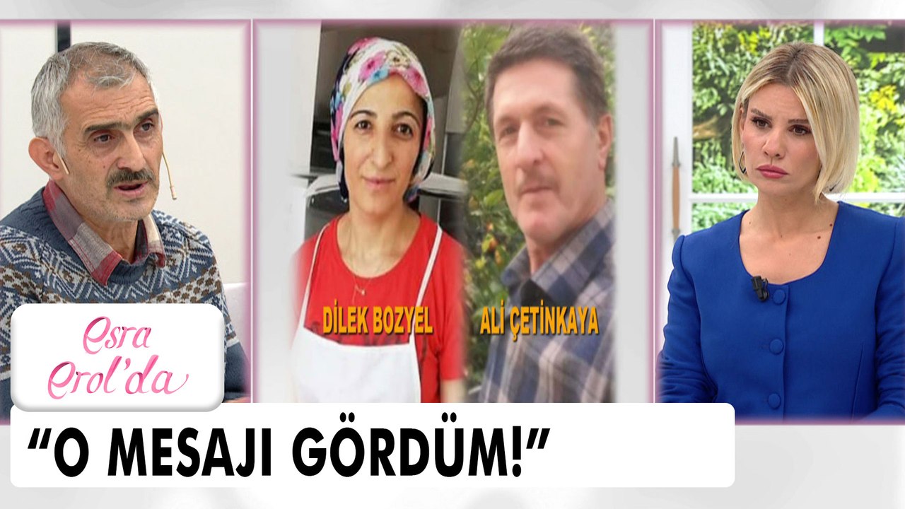Ahmet Bey karısı Dilek'in, Kasap Ali'ye yazdığı aşk mektuplarını yakaladı - Esra Erol'da 28 Ekim 2021