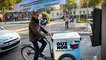 La Courneuve : l'urne du référendum sur les 30 km/h se déplace à vélo