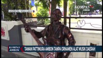 Taman Pattimura Ambon Tanpa Ornamen Alat Musik Daerah