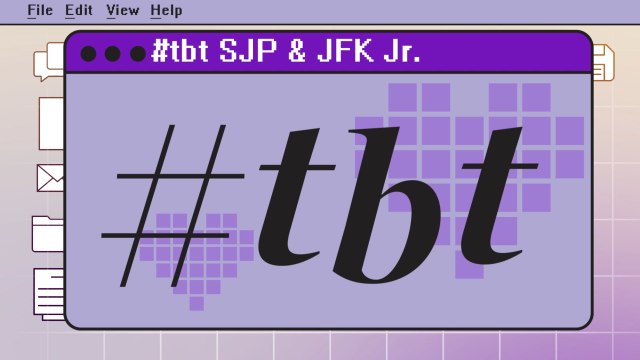 InStyle Editors On: #TBT JFK Jr. & Sarah Jessica Parker
