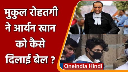 Aryan Khan Bail: Mukul Rohtagi ने आर्यन को कैसे दिलाई बेल, जानिए वो मजबूत तर्क ! | वनइंडिया हिंदी