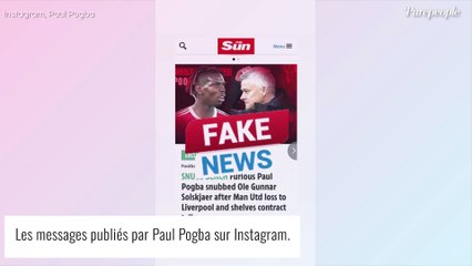 Paul Pogba indigné : attaqué dans la presse anglaise, il met les choses au clair