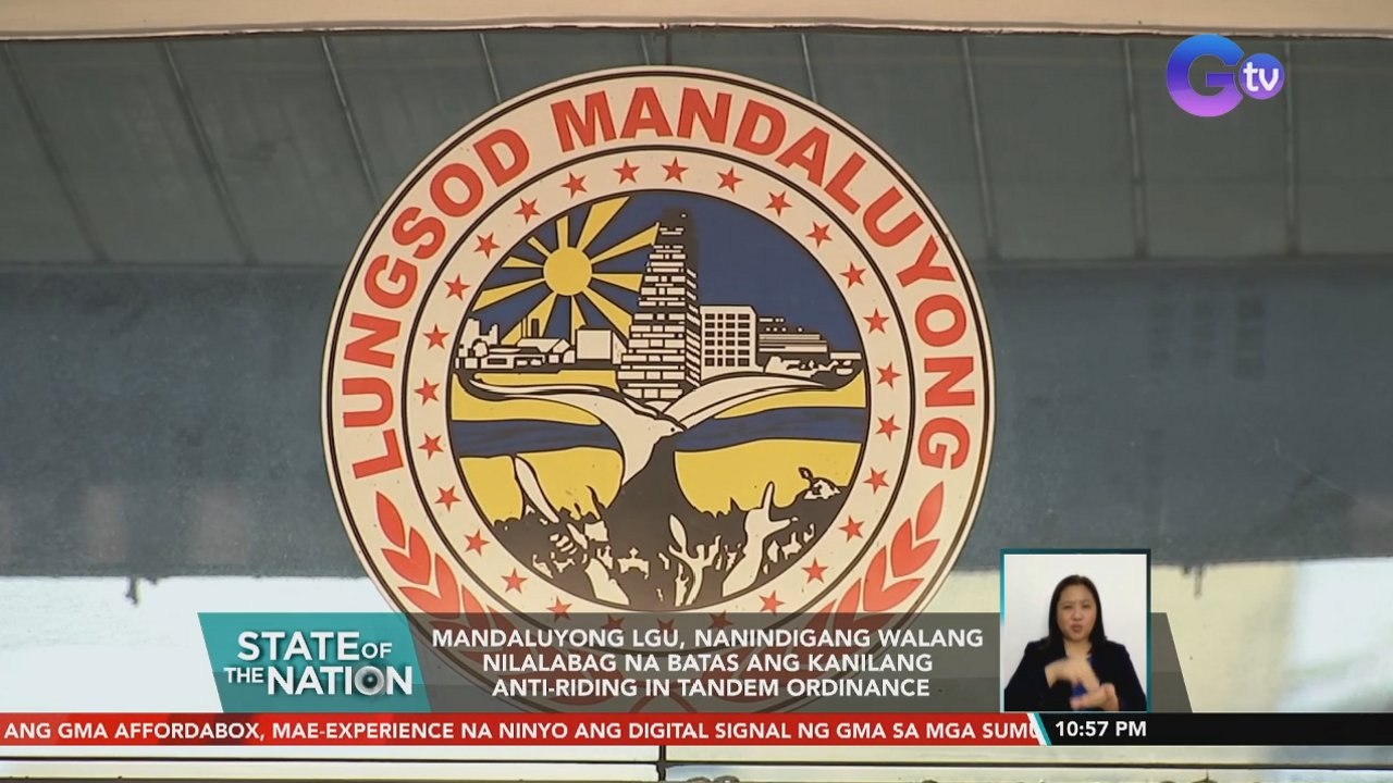 Mandaluyong LGU, nanindigang walang nilalabag na batas ang kanilang Anti-Riding in Tandem Ordinance | SONA