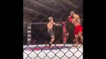 Instant Karma pour ce combattant MMA un peu trop taquin