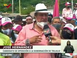 Candidato José Hernández: Queremos estimular la producción del sector agrícola en el estado Trujillo
