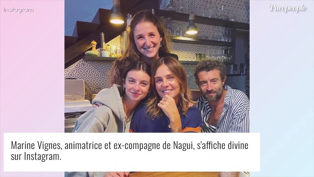 Marine Vignes divine en bikini : l'ex-compagne de Nagui confondue... avec ses filles !