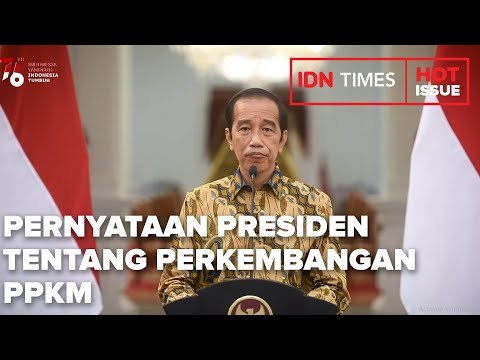[BREAKING] JOKOWI PERPANJANG PPKM LEVEL 4 DARI 26 JULI-2 AGUSTUS