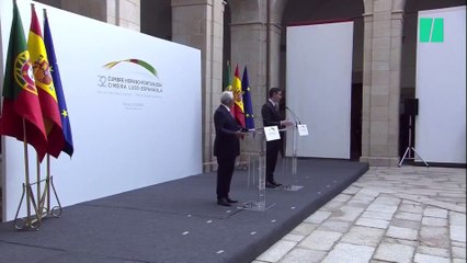 La respuesta de Sánchez ante la pregunta de una periodista portuguesa que provoca murmullos