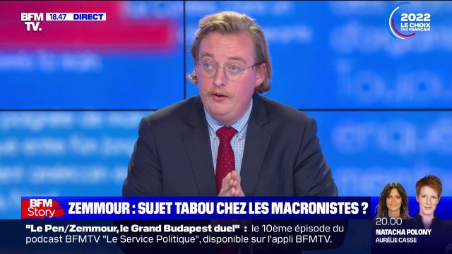 Antoine Diers: Emmanuel Macron est en train désigner son véritable adversaire, Éric Zemmour