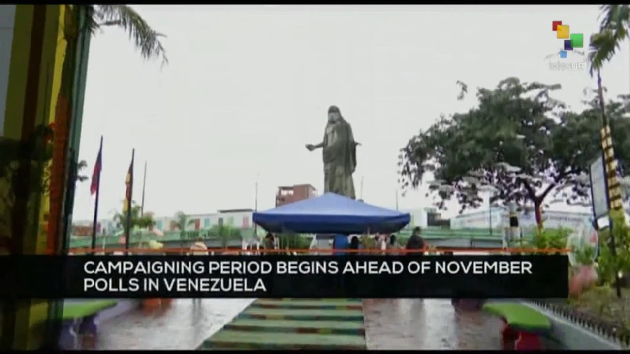 FTS 12:30 28-10: Campaigning period begins ahead of November polls in Venezuela