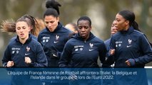 Euro 2022 (F) - La France affrontera la Belgique, l'Italie et l'Islande