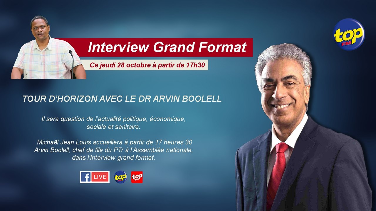 Zoom Extra : Tour d’horizon avec le Dr ArvinBoolell…