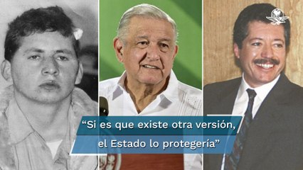 AMLO ofrece protección a Mario Aburto si tiene otra versión del asesinato de Colosio