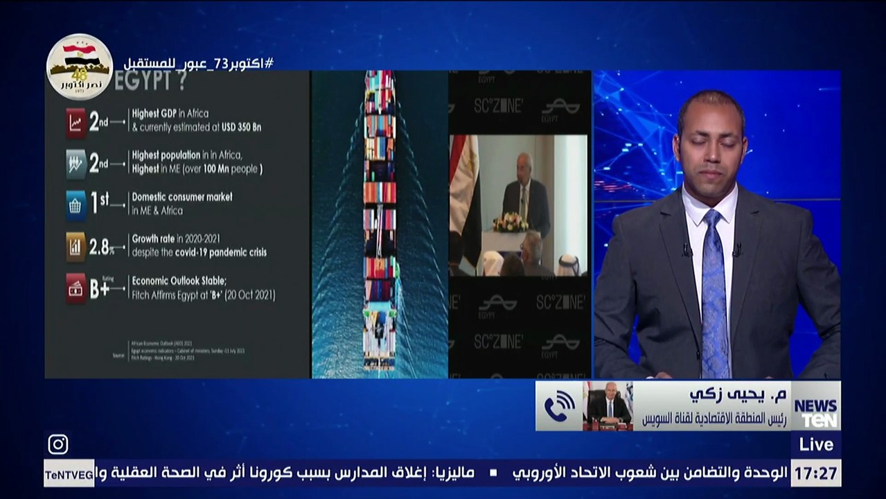 رئيس المنطقة الاقتصادية لقناة السويس يكشف الفعاليات التي ستنظمها الهيئة بمعرض إكسبو دبي 2020