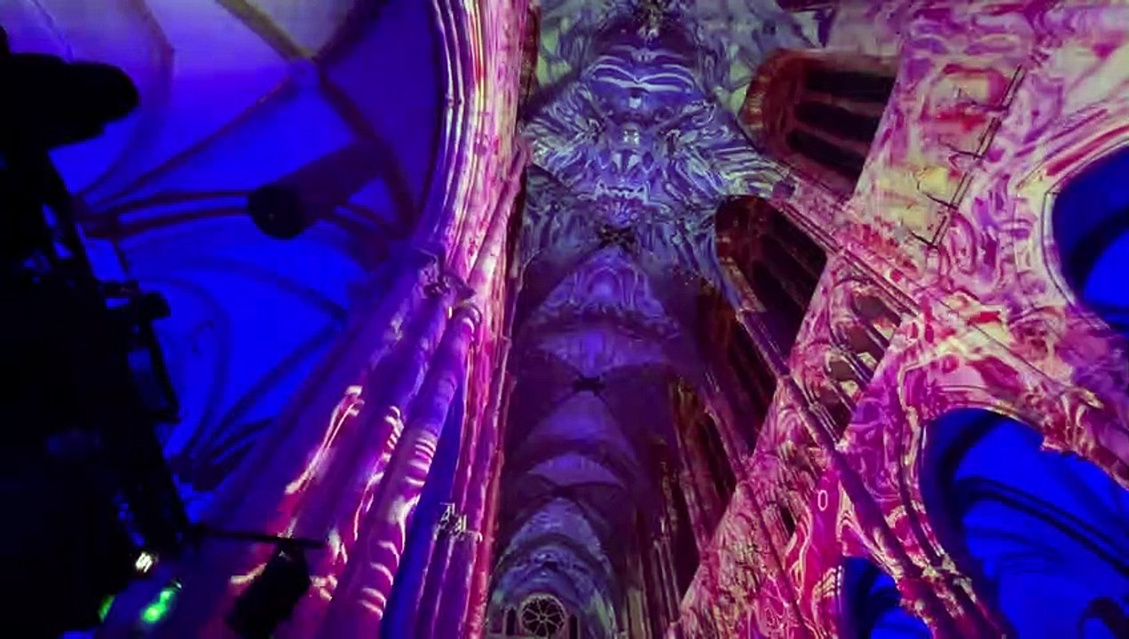 Wie Lyon entstand: Spektakuläre Lichtershow in der Kathedrale
