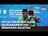 KETUA UMUM MUI ALAMI KECELAKAAN DI TOL SEMARANG-SALATIGA