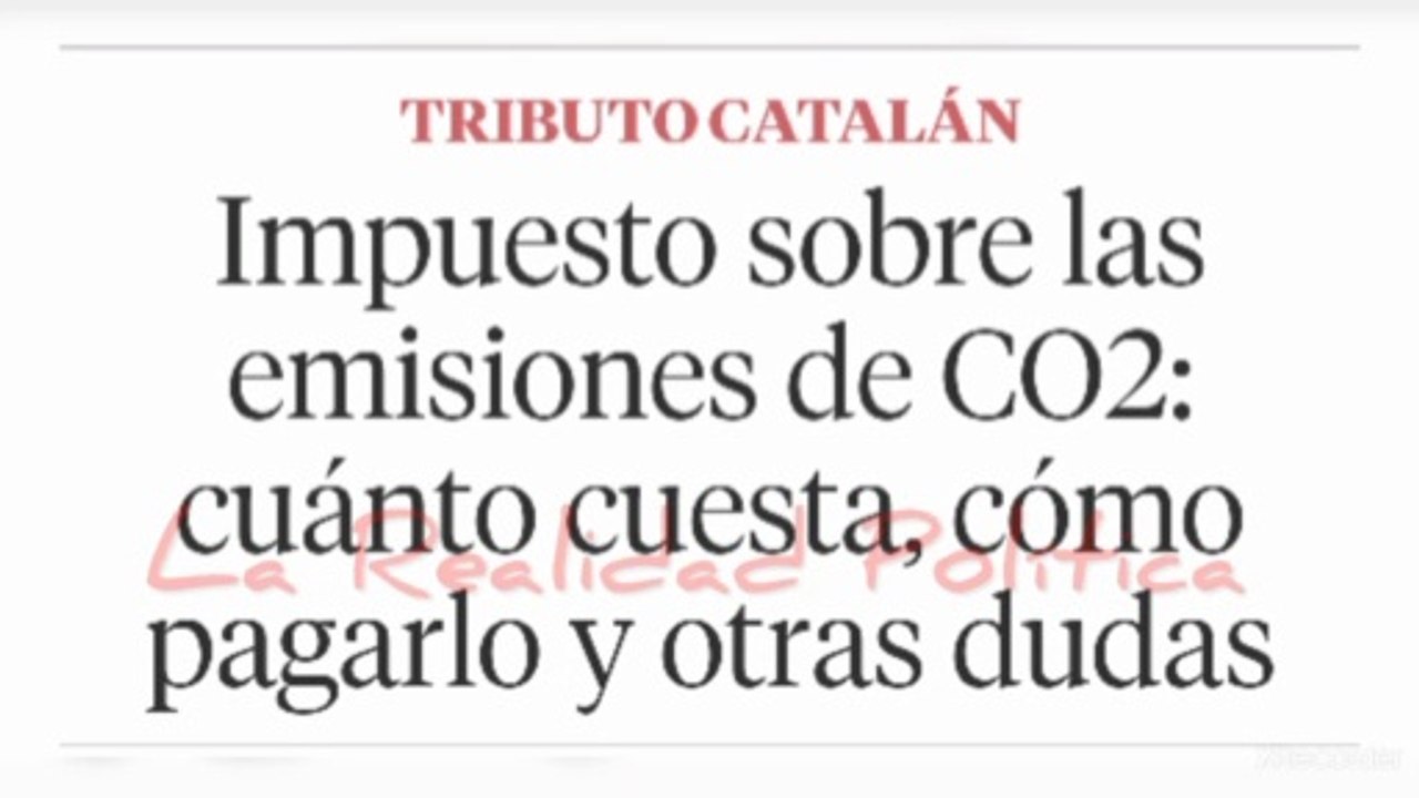 Hemeroteca: Cataluña se inventa otro nuevo impuesto.. Hijos de p.. que nos vamos a morir de hambre!!