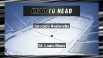 St. Louis Blues vs Colorado Avalanche: Moneyline
