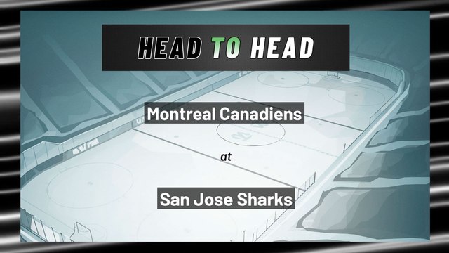 San Jose Sharks vs Montreal Canadiens: Moneyline